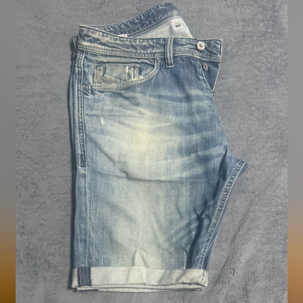 Diesel Men's Blue Jean Shorts